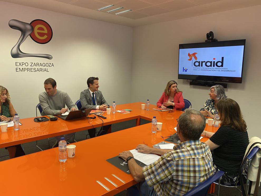 Reunión, este mediodía, del Patronato de la Fundación ARAID