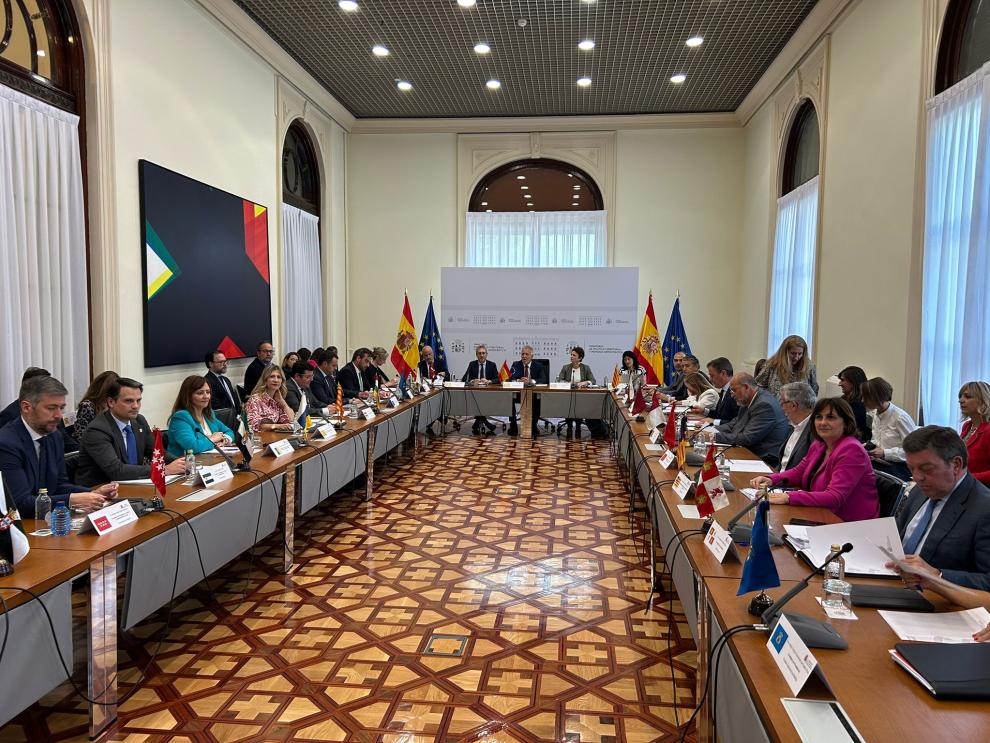 Mar Vaquero ha asistido este miércoles al Comité Preparatorio de la Conferencia de Presidentes