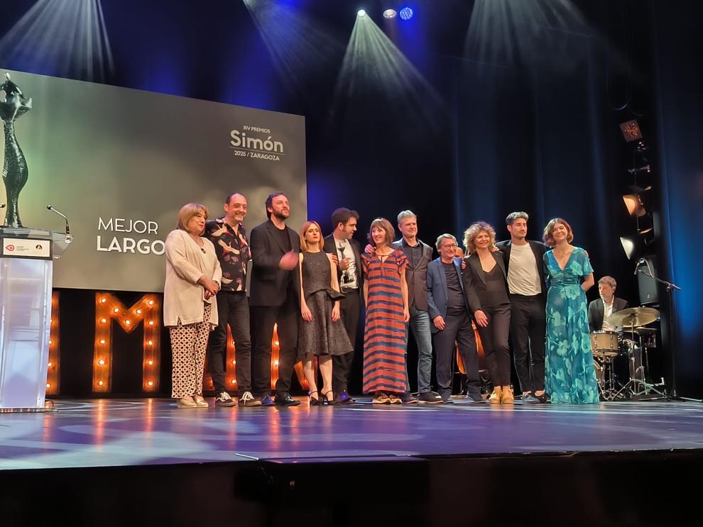 La consejera ha asistido esta noche a la gala de los Premios Simón del Cine Aragonés.