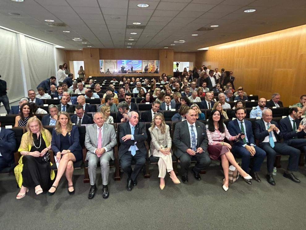 La vicepresidenta, Mar Vaquero, ha participado en los premios Empresa Huesca