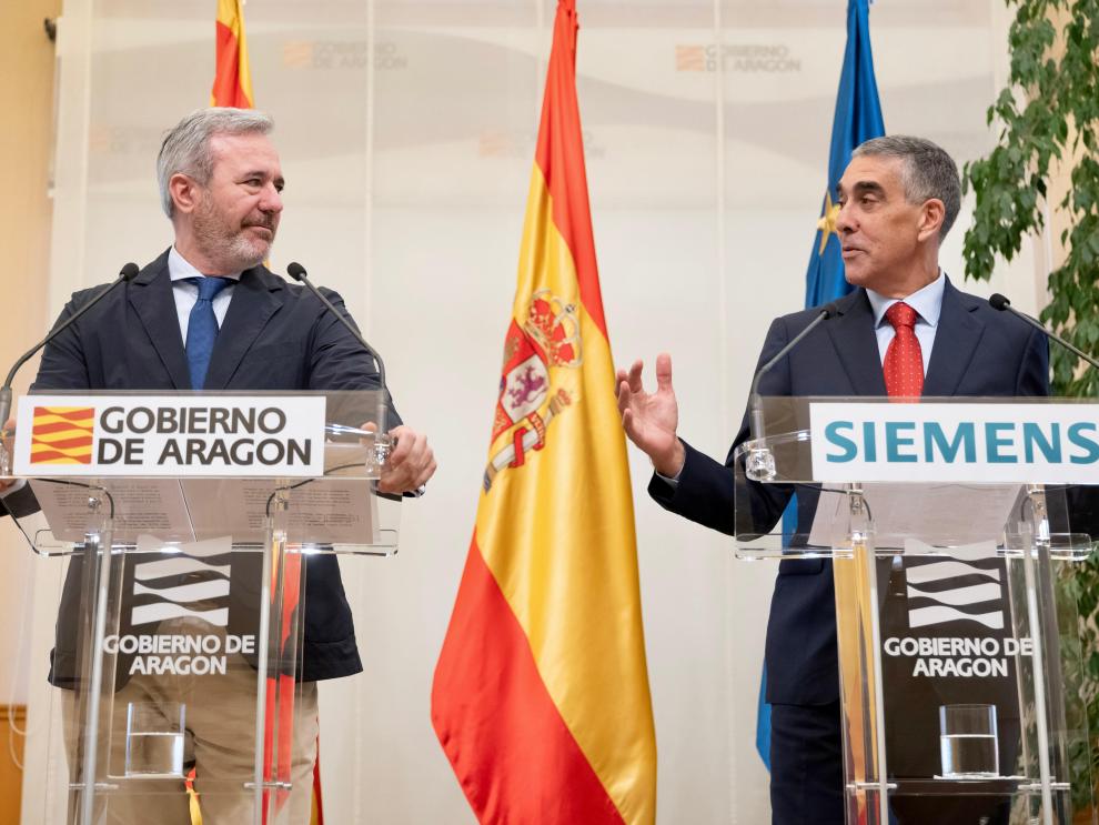 Imagen del artículo Siemens es la primera multinacional en confirmar su presencia en el DAT Alierta de Zaragoza