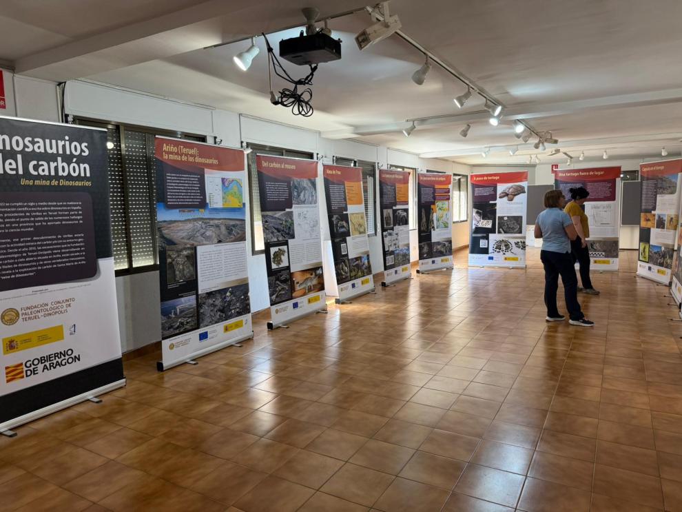 Imagen del artículo La exposición 'Dinosaurios del carbón' se podrá visitar hasta el 4 de julio en Alcorisa