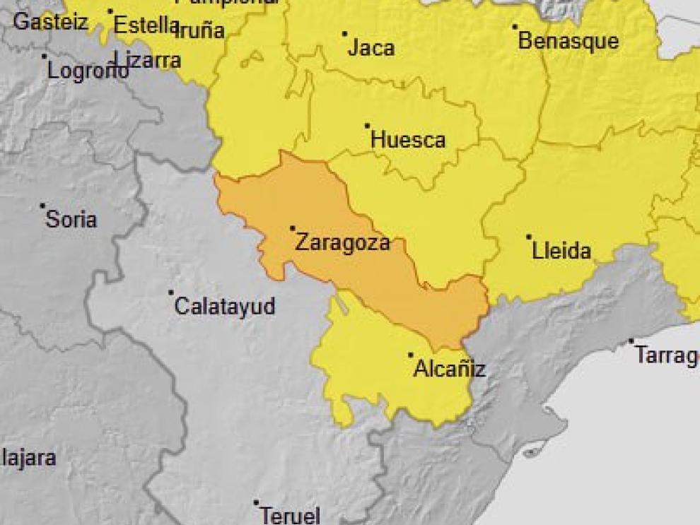 Imagen del artículo Aviso naranja por temperaturas máximas en Ribera del Ebro este miércoles