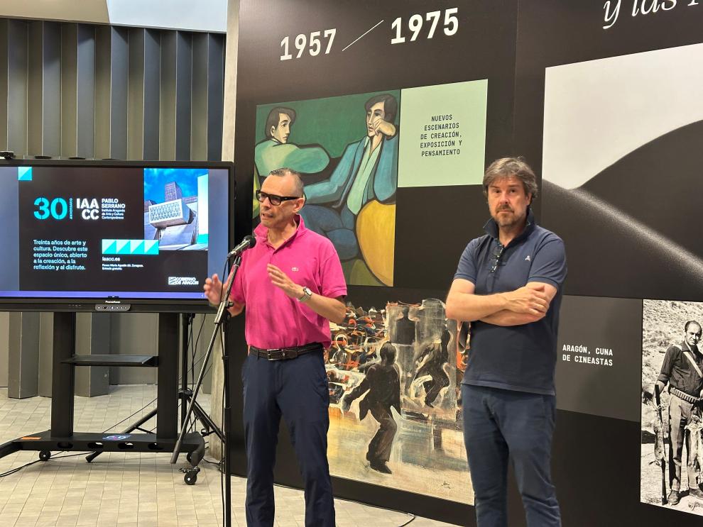 Presentación de los actos de celebración del 30 aniversario del IAACC Pablo Serrano.