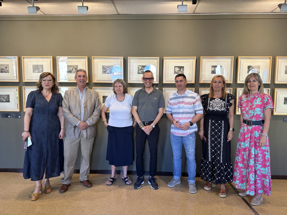 Inauguración de la exposición ‘Goya, testigo del horror: Los Desastres de la Guerra’ en el Archivo Histórico Provincial de Teruel.