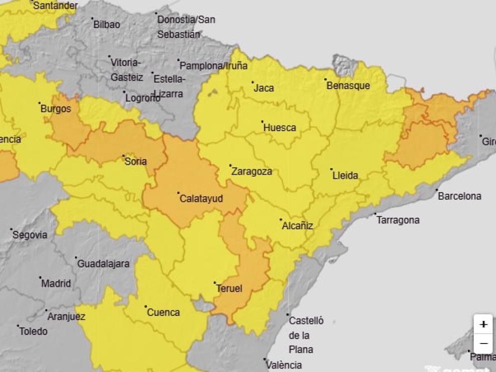 Imagen del artículo Avisos meteorológicos para para hoy 03/07 hasta las 23:59h