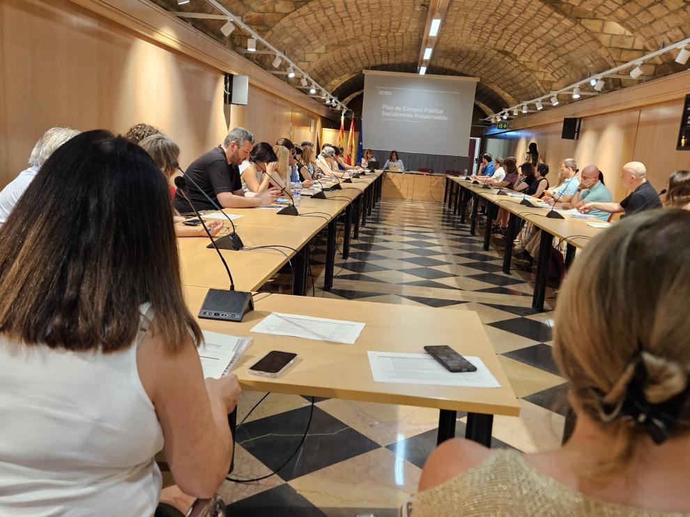 Presentación del Plan de Compra Pública Socialmente Responsable en la Sala Hermanos Bayeu.