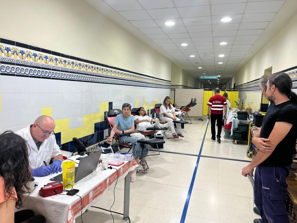 Imagen del artículo Éxito en la jornada de donación de sangre celebrada en el Hospital Nuestra Señora de Gracia de Zaragoza