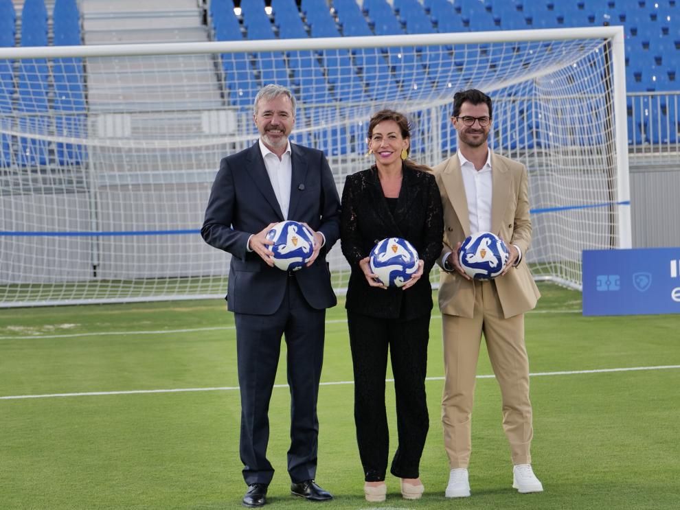 Imagen del artículo El presidente Azcón ensalza el Ibercaja Estadio como 'obra de referencia' en su inauguración