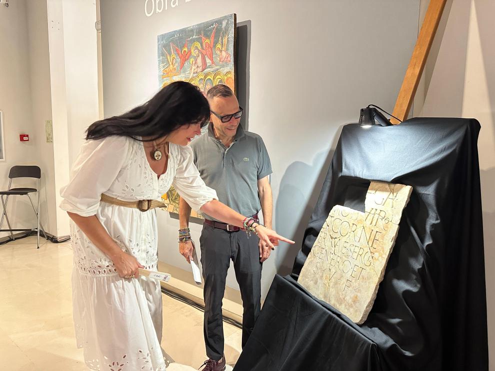 Presentación de las nuevas piezas que pasan a formar parte de la colección permanente del Museo de Huesca