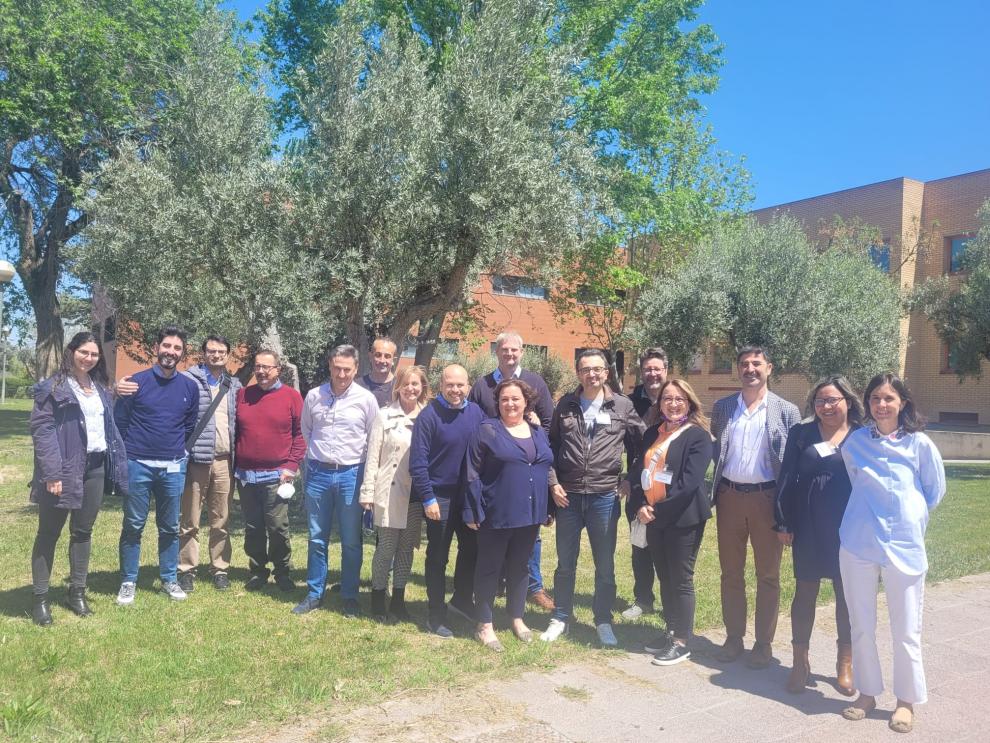 Equipo de investigadores y técnicos del proyecto europeo Techoney.