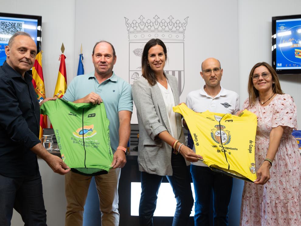 Presentación de la Vuelta Ciclista al Bajo Aragón.