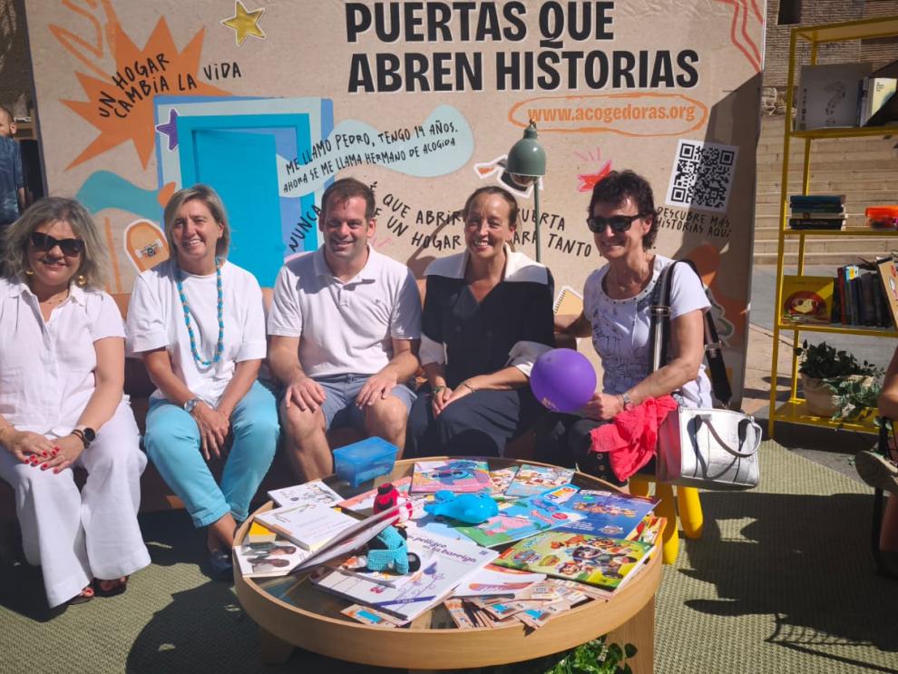 Carmen Susín durante la presentación de su campaña de sensibilización sobre acogimiento