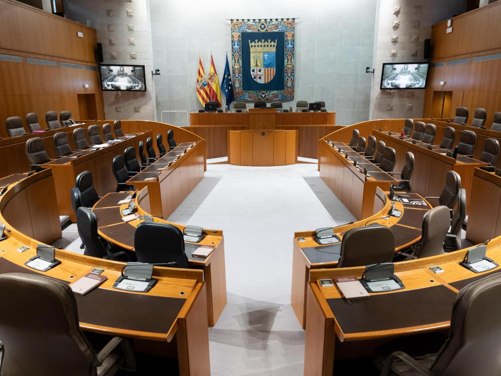 Hemiciclo de las Cortes de Aragón