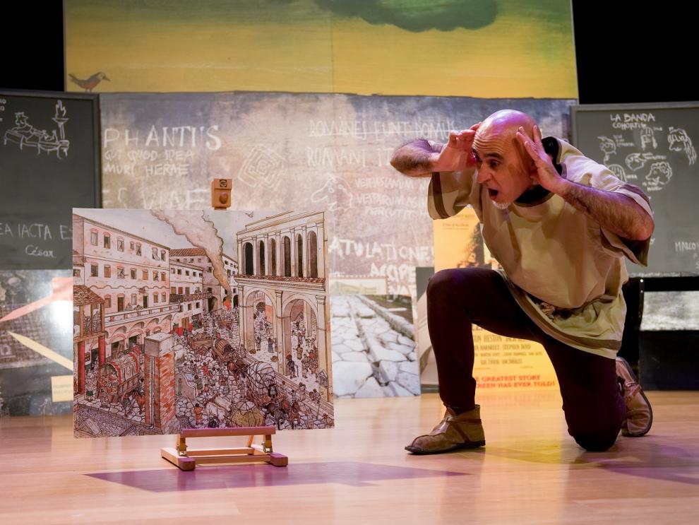 'Aragón, tierra de cultura' lleva este fin de semana la actuación de Zoótropo Teatro a Los Bañales.