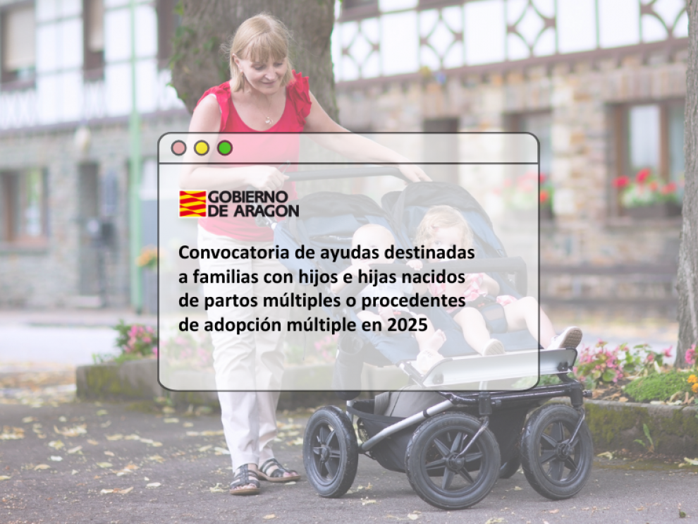 La convocatoria de ayudas en 2025 se ha publicado este jueves en el BOA