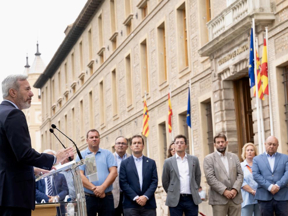 El presidente Azcón, las organizaciones agrarias y Cooperativas Agroalimentarias de Aragón firman un acuerdo para hacer frente a la nueva propuesta de la PAC