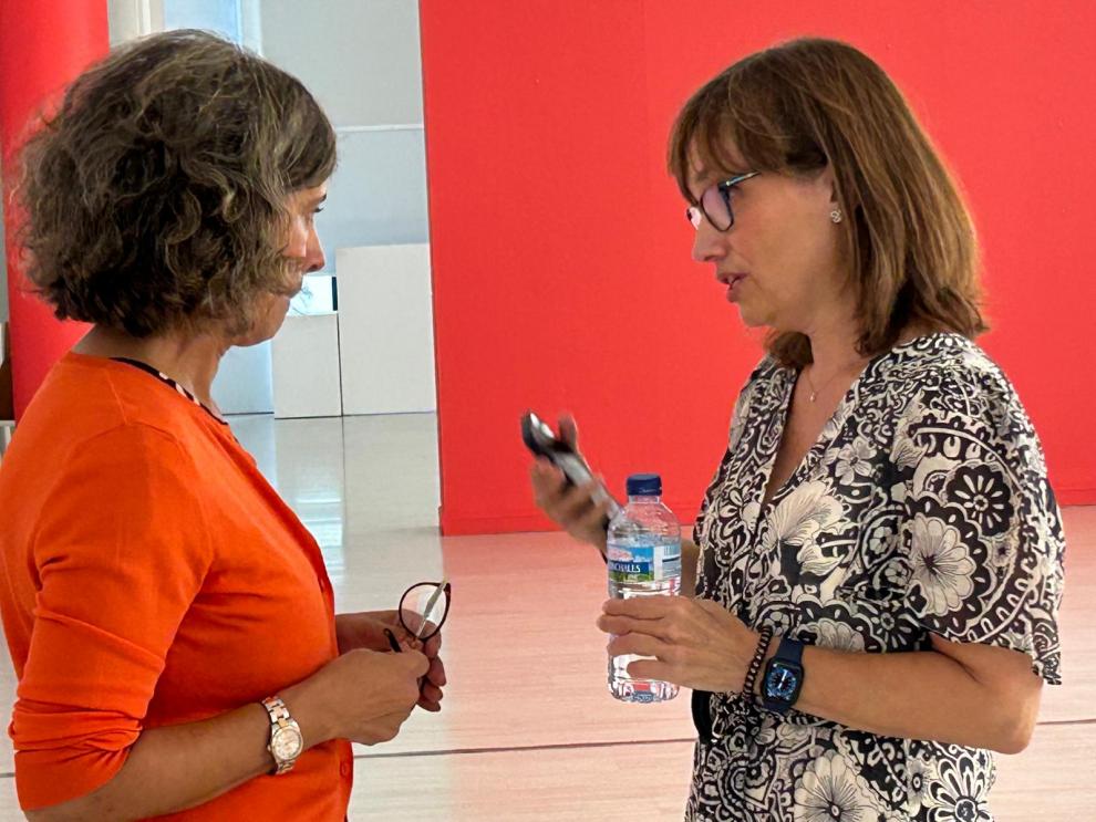 La directora del IAM se ha reunido en el Ayuntamiento de Zaragoza