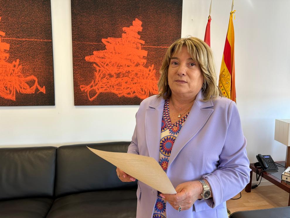 La consejera de Educación, Cultura y Deporte, Tomasa Hernández.