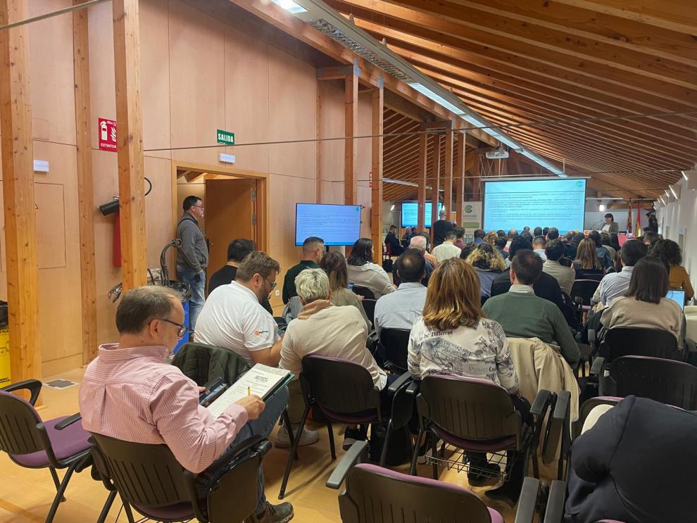 La reunión del proyecto CARDIMED que ha comenzado hoy en La Alfranca.