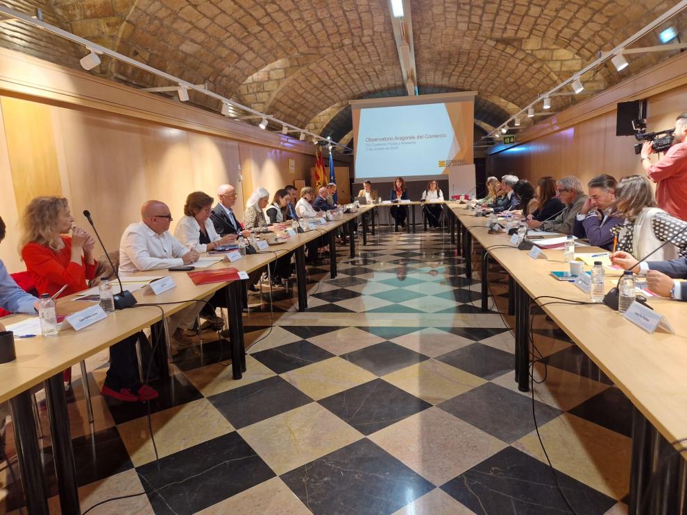 El Observatorio Aragonés de Comercio se ha reunido esta mañana