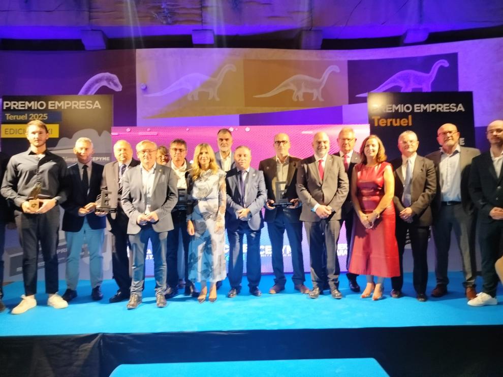 La vicepresidenta del Gobierno, Mar Vaquero, ha participado en los premios Empresa Teruel