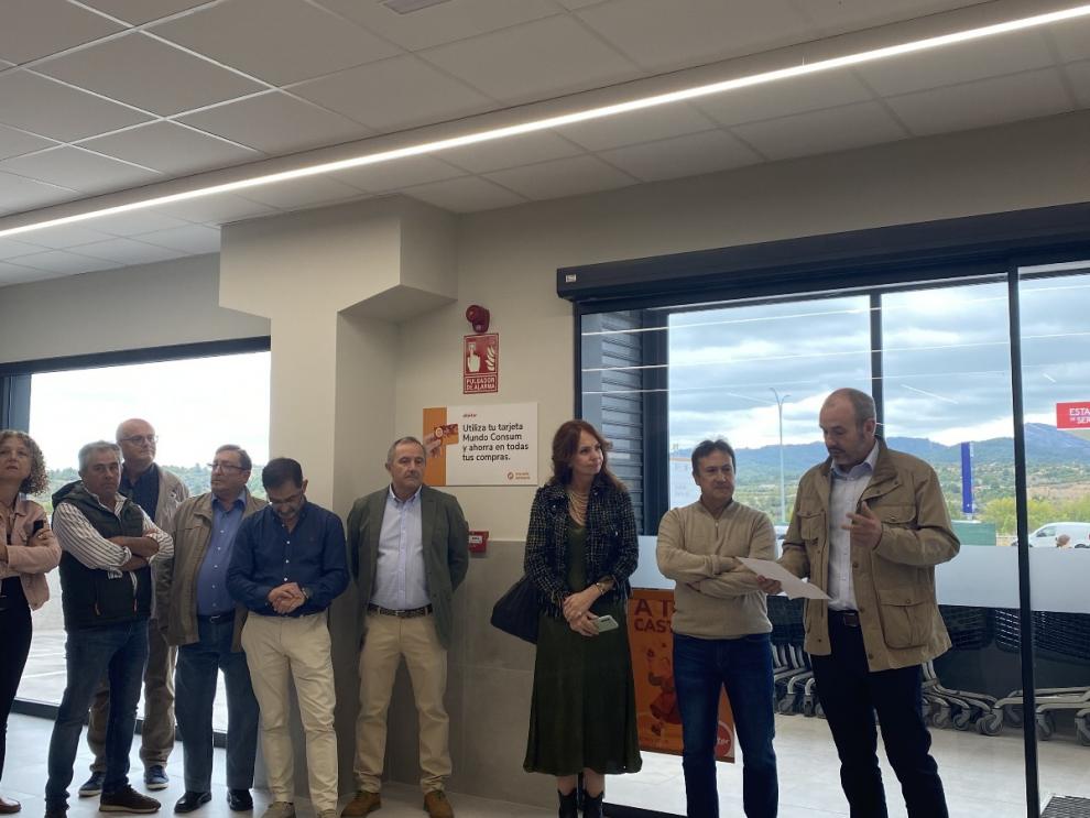 Carmen Herrarte ha participado en la apertura de las instalaciones