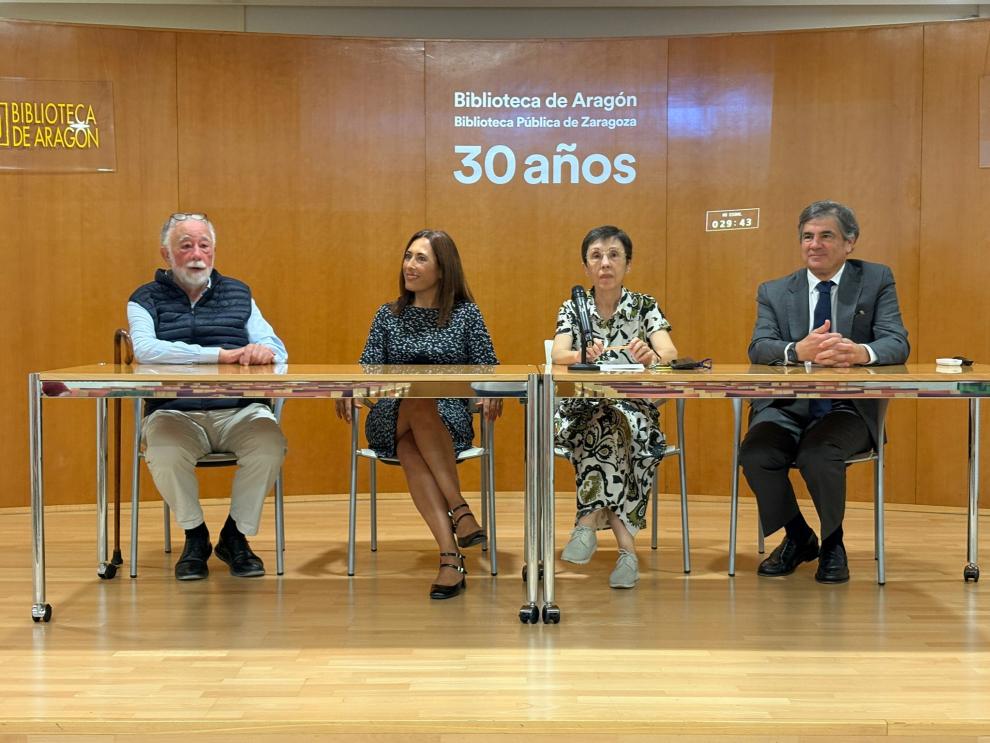 Presentación del nuevo premio de arquitectura 'Biblioteca de Aragón'.