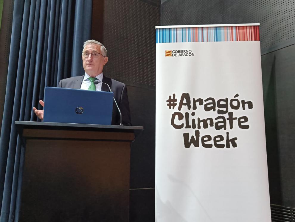 Blasco, durante su intervención.