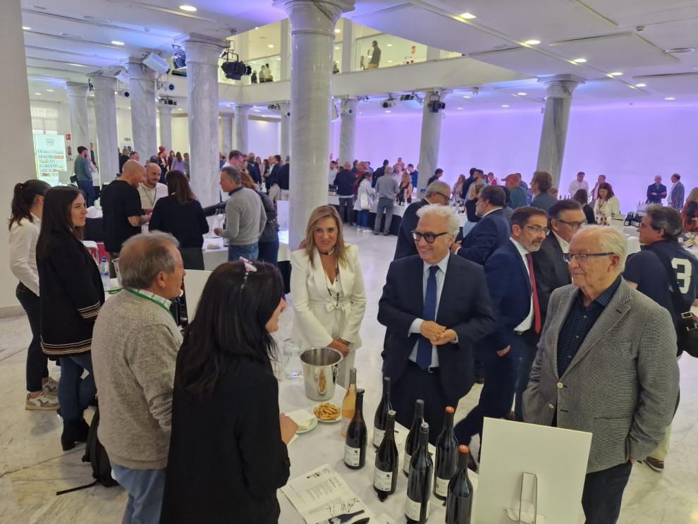 El II Salón Peñín de los Vinos de Aragón ha reunido a 52 bodegas y más de 200 vinos en el Palacio de Neptuno de Madrid