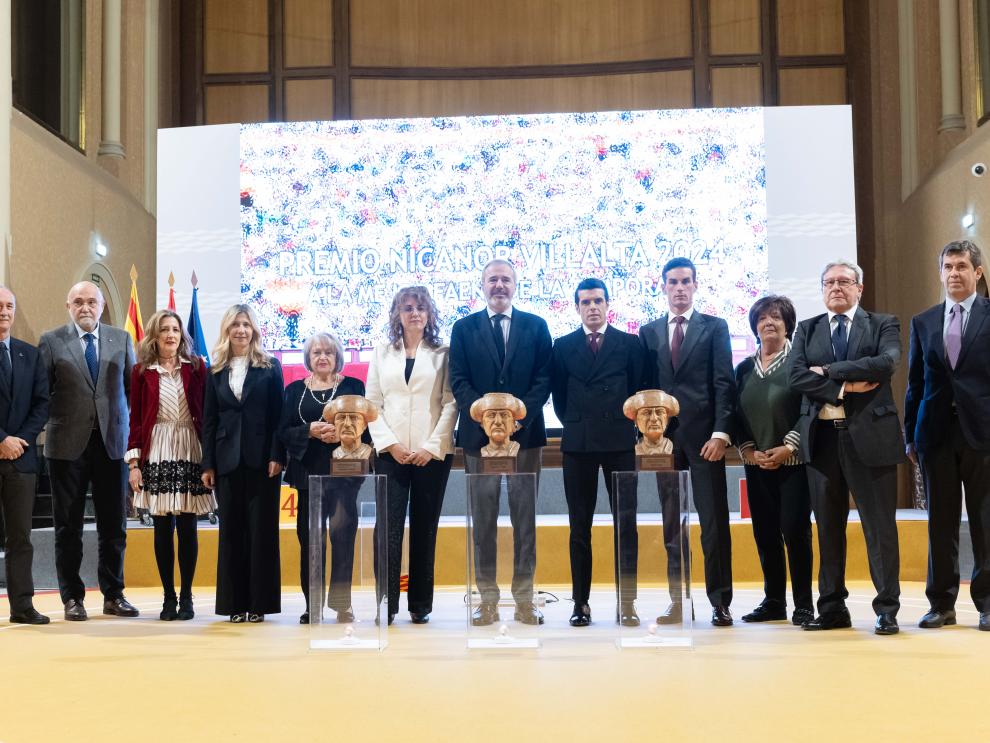 Galardonados en los premios Nicanor Villalta de 2025