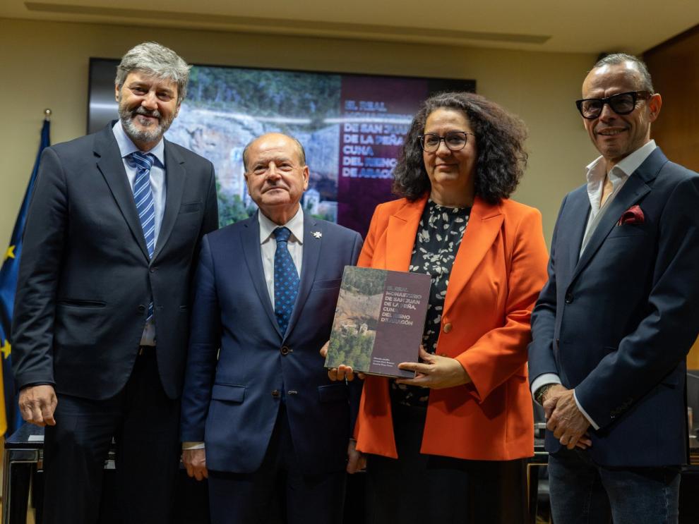 Presentación del libro dedicado al Monasterio de San Juan de la Peña, esta tarde en el Palacio de la Aljafería.