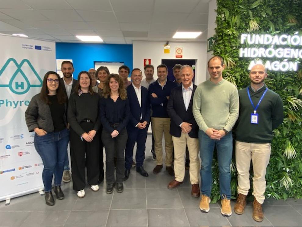 El encuentro se ha celebrado en la Fundación Hidrógeno Aragón