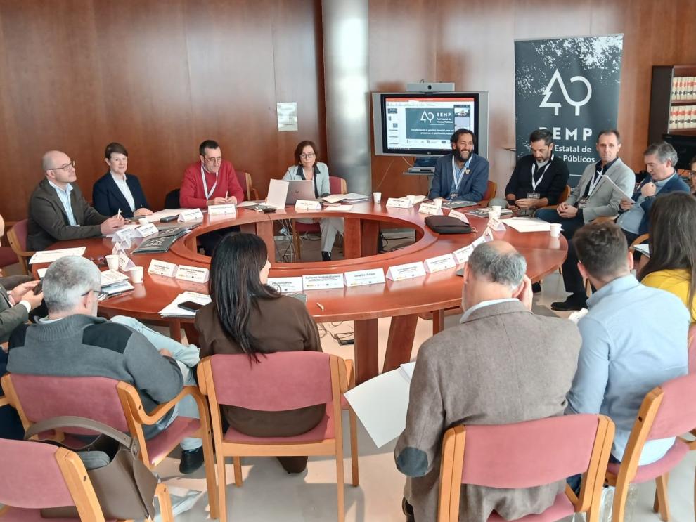 Ana Oliván ha sido elegida presidenta de la REMP durante la Asamblea Constituyente de la Junta Directiva, que se ha celebrado hoy en Teruel.