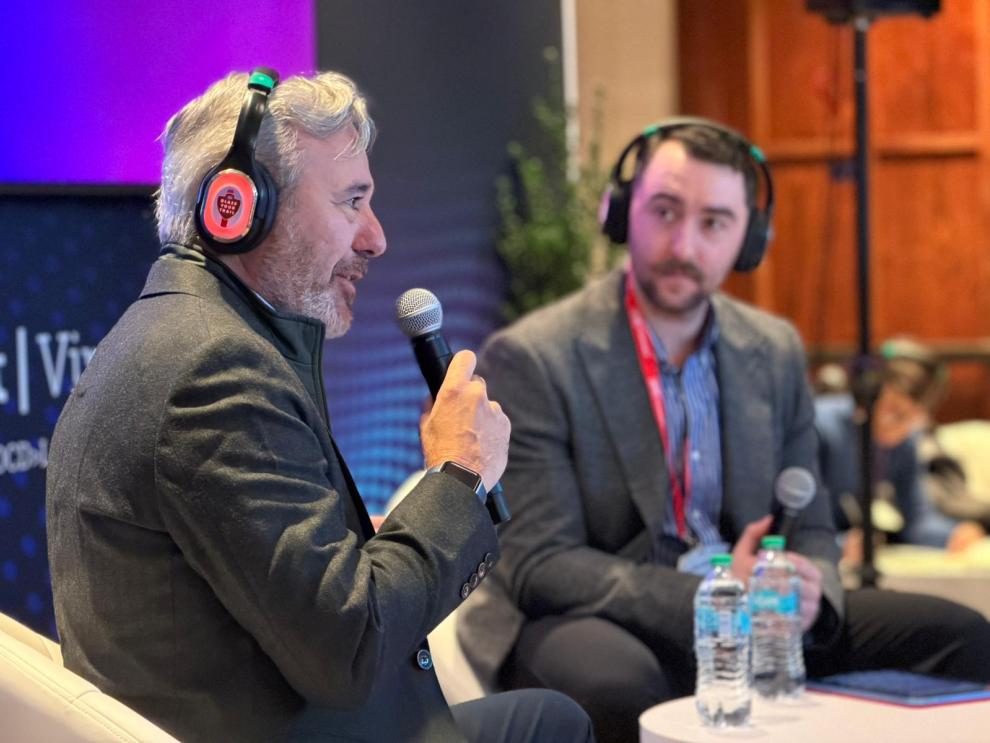 El presidente Azcón, en el foro DCD Connect Virginia 2025.