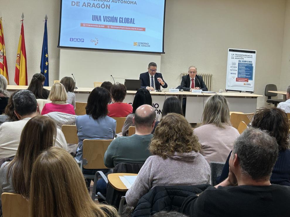 Jornada de transparencia en Aragón