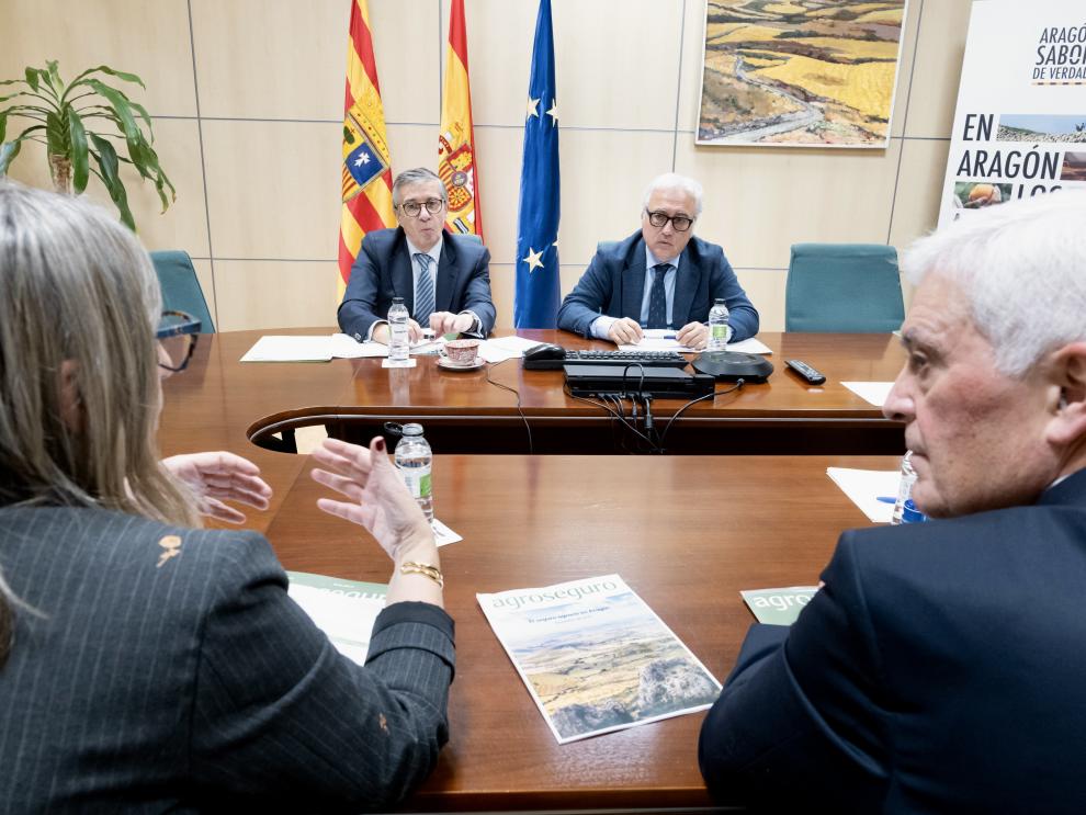 El departamento de Agricultura, Ganadería y Alimentación y Aagroseguro Agricultura y Agroseguro hacen balance de los siniestros agrarios de 2025.