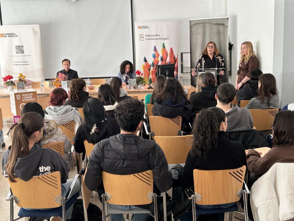 Presentación del programa en el IES Río Gállego