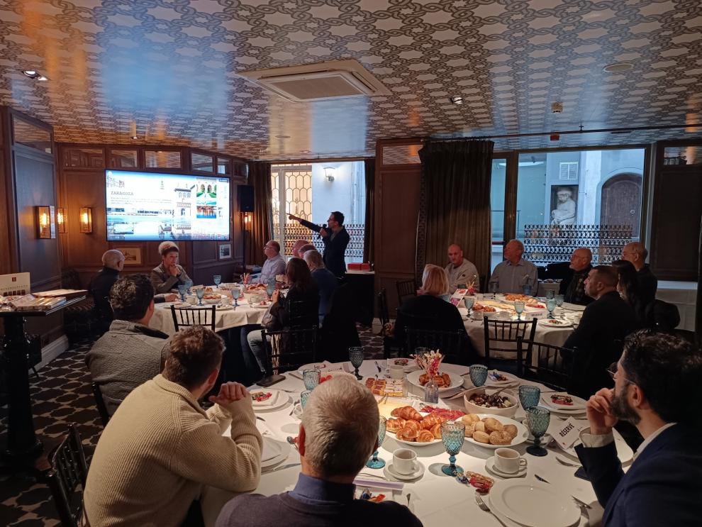 Un momento de la presentación desarrollada en Bruselas.