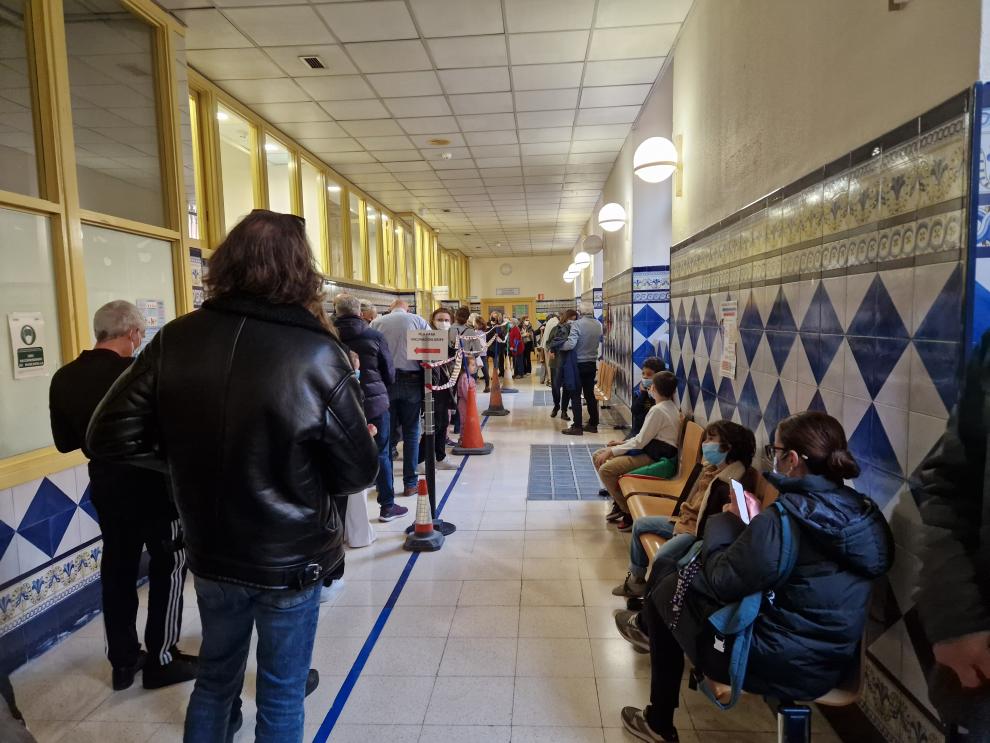 La vacunación sin cita en el Hospital Nuestra Señora de Gracia, hoy