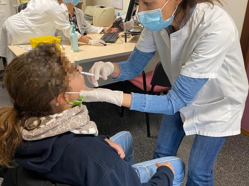 Comienza la vacunación sin cita contra la gripe para menores de 18 años en Huesca.