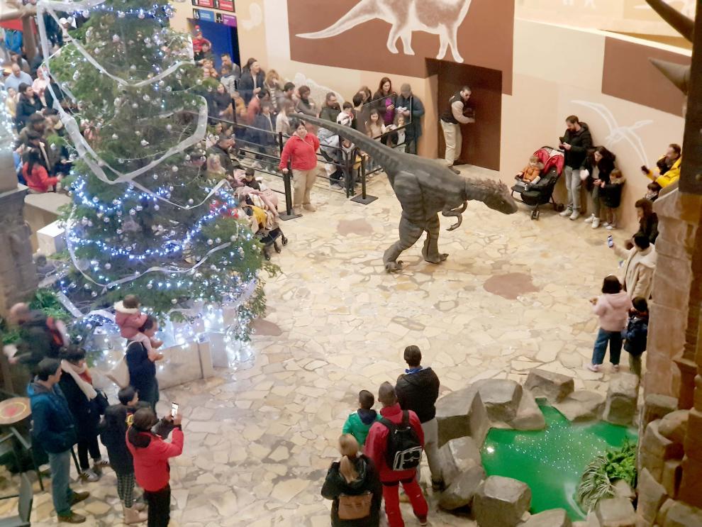Dinópolis ha abierto sus puertas durante este puente.
