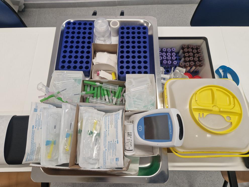 Material para la vacunación frente a la gripe