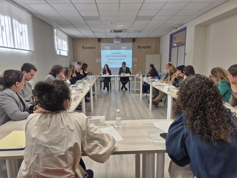 Carmen Susín y José Luis Bancalero han presidido la reunión.