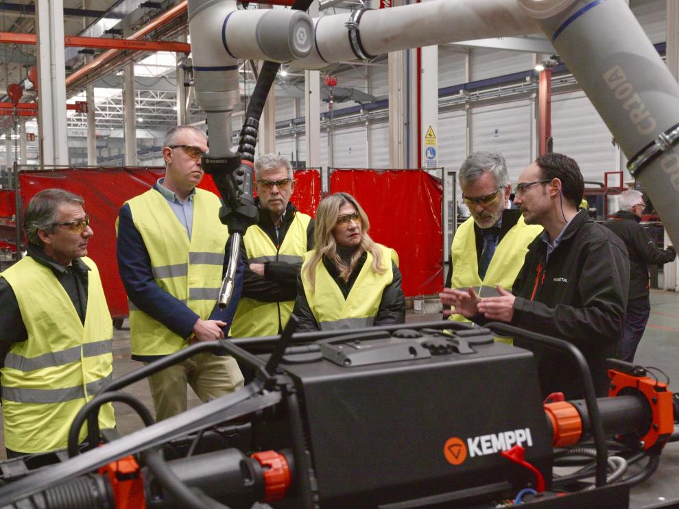 La vicepresidenta, Mar Vaquero, ha visitado Pronimetal