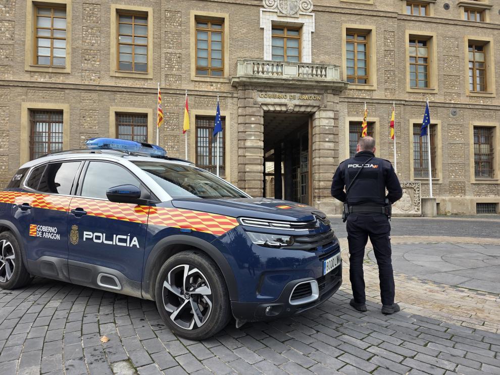Unidad de la Policía Adscrita en la sede del Gobierno de Aragón