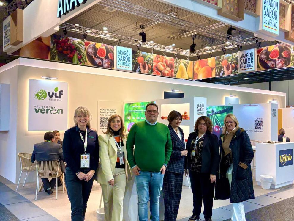 Aragón refuerza su proyección internacional en Fruit Logistica 2026 Berlín.