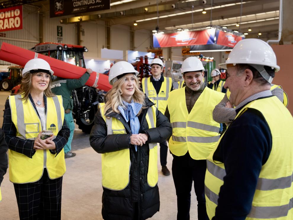 Mar Vaquero visita el montaje de FIMA