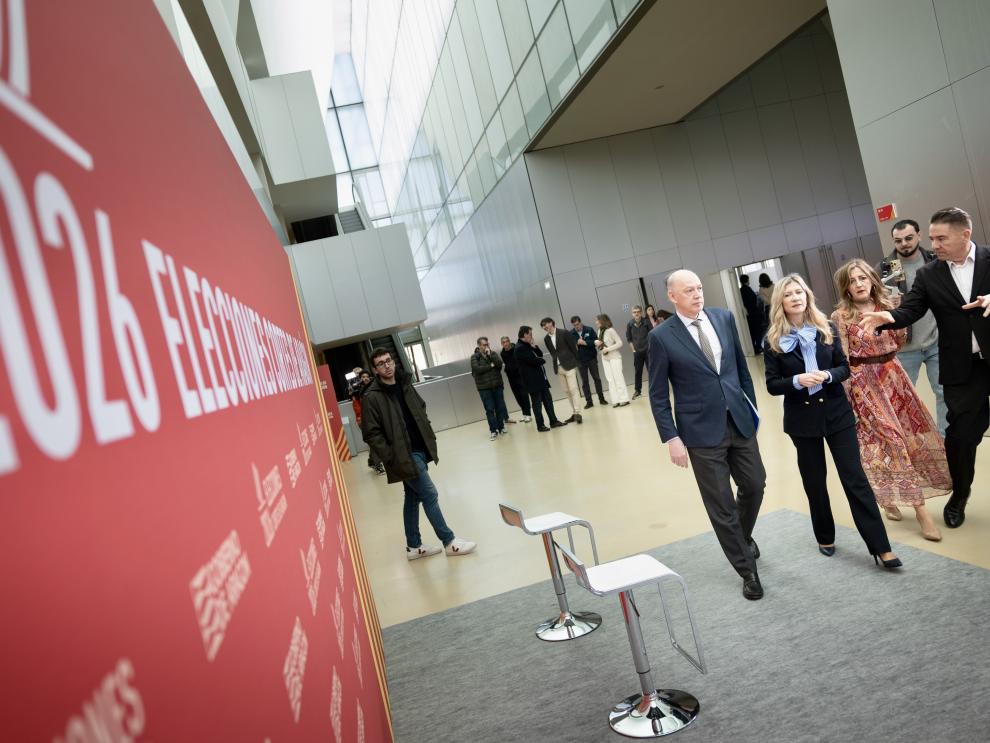 Recorrido por las instalaciones por el Palacio de Congresos de Zaragoza