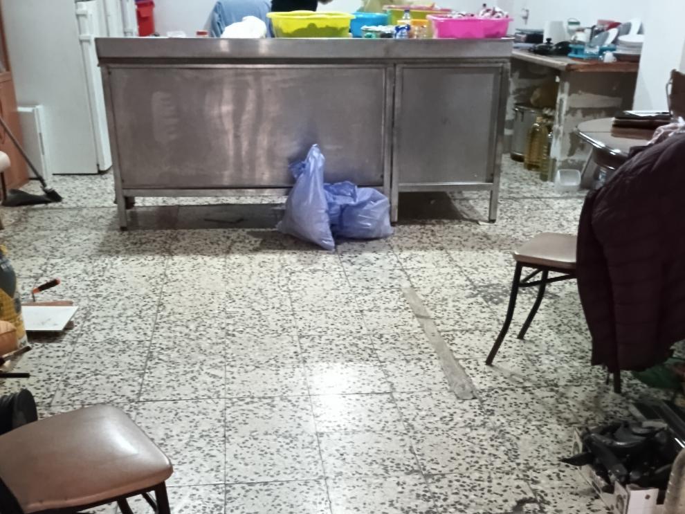La cocina clandestina no reunía las mínimas condiciones higiénico-sanitarias